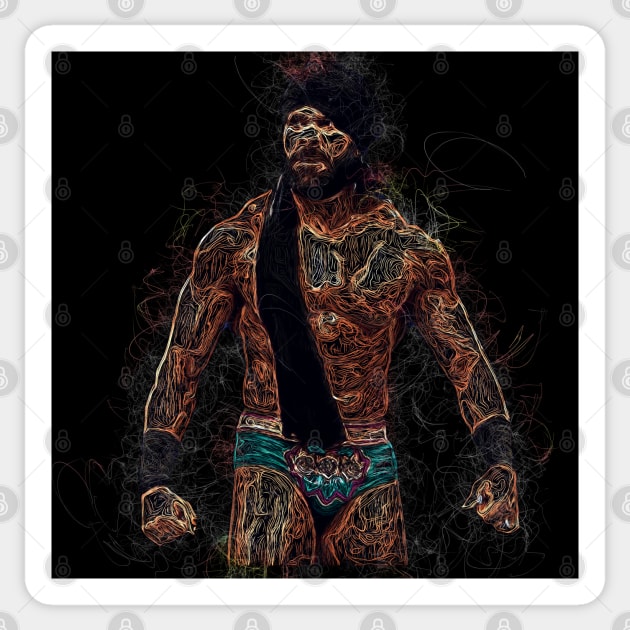 Jinder Mahal WWE Sticker by Suga Collection